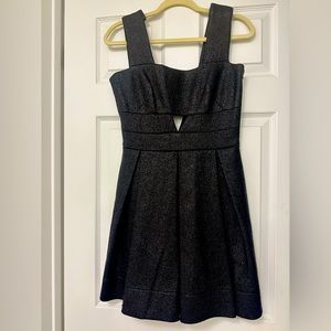 Designer Robert Rodriguez formal black dress